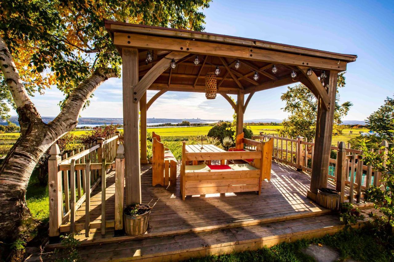 B&B Panorama St-Pierre-de-l'Île-d'Orléans المظهر الخارجي الصورة